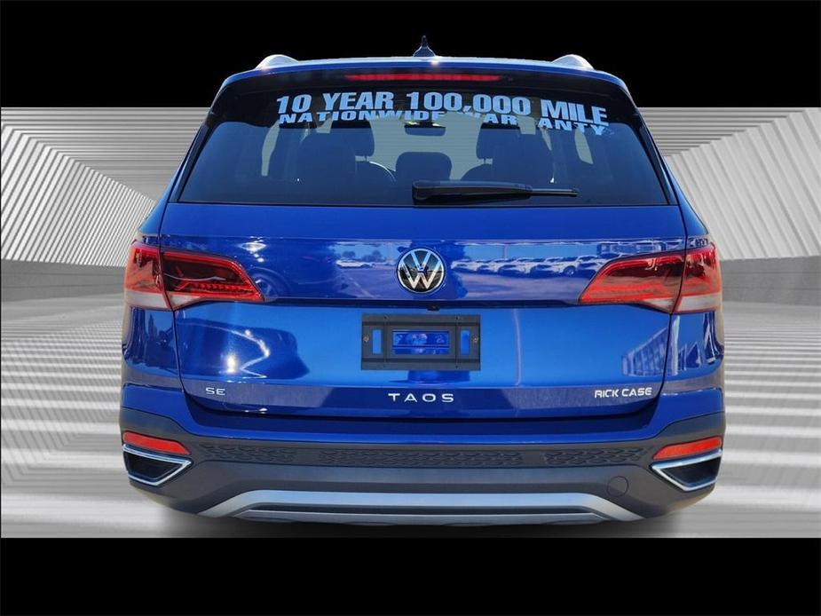 used 2023 Volkswagen Taos car, priced at $21,599