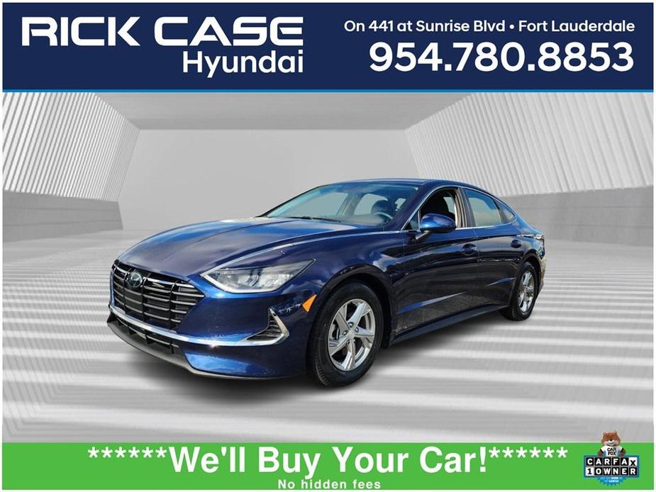 used 2021 Hyundai Sonata car, priced at $16,599