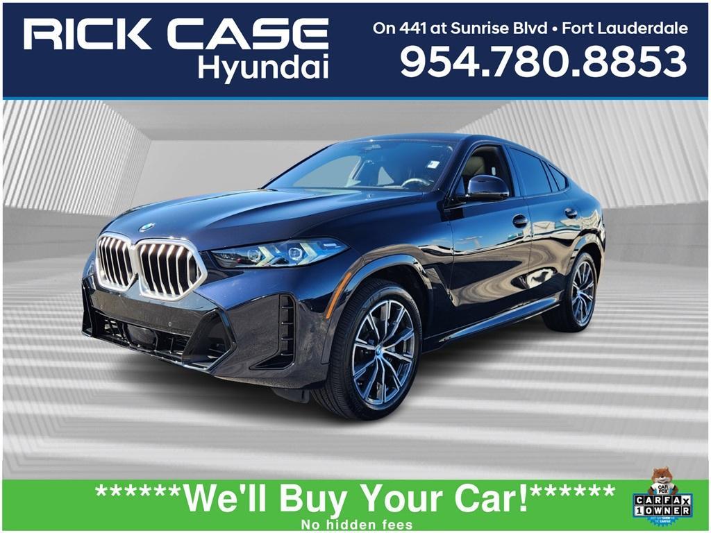 used 2024 BMW X6 car, priced at $72,999