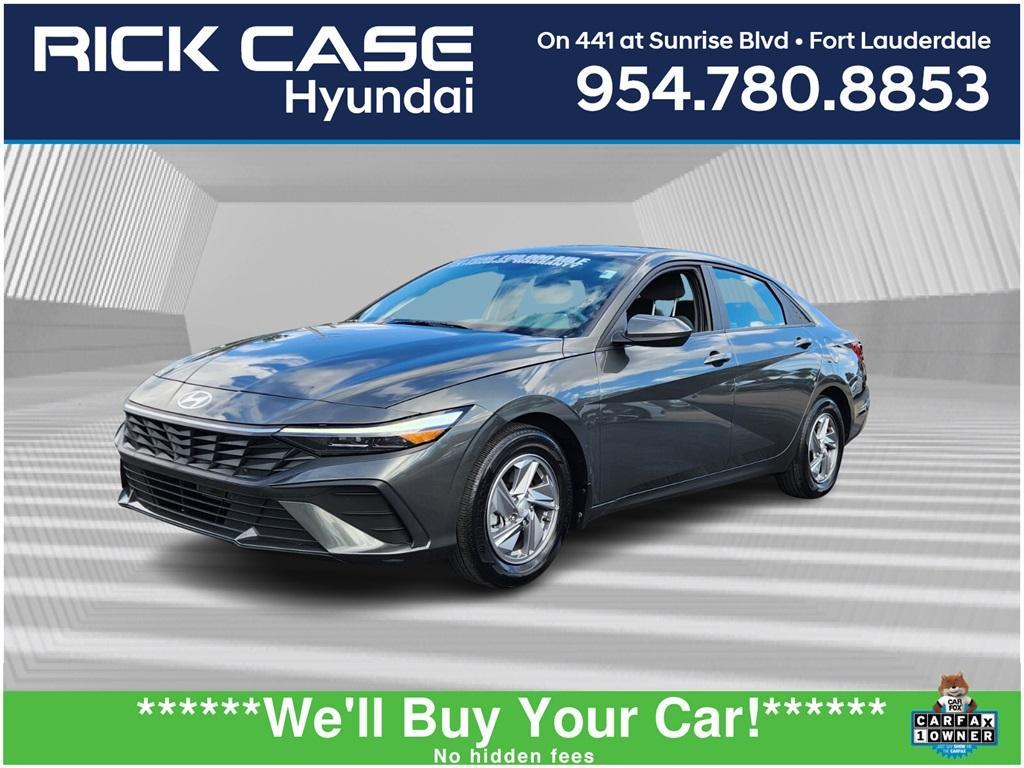 used 2024 Hyundai Elantra car, priced at $18,299