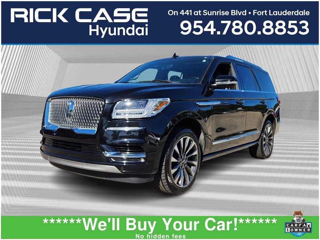 used 2021 Lincoln Navigator car, priced at $39,499