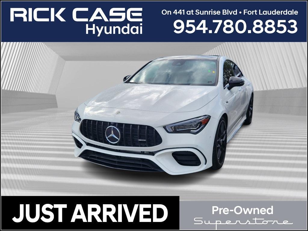 used 2023 Mercedes-Benz AMG CLA 45 car, priced at $46,499