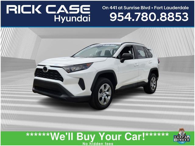 used 2021 Toyota RAV4 car, priced at $23,699