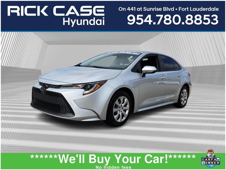 used 2021 Toyota Corolla car, priced at $17,999