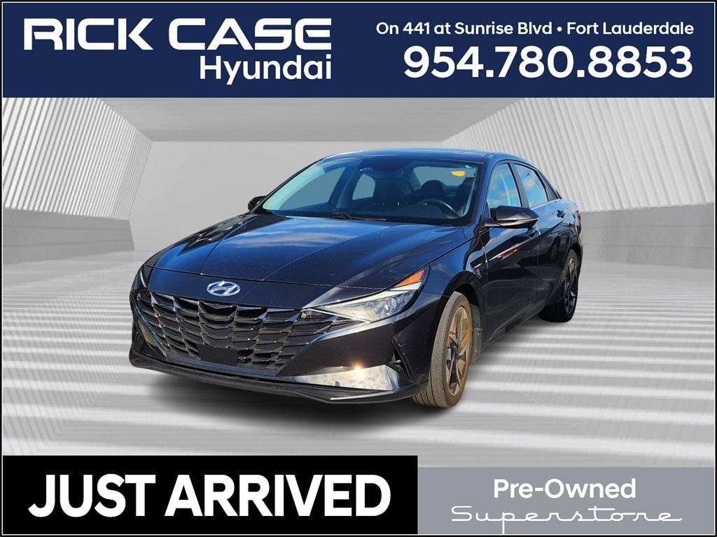 used 2022 Hyundai Elantra car, priced at $19,399