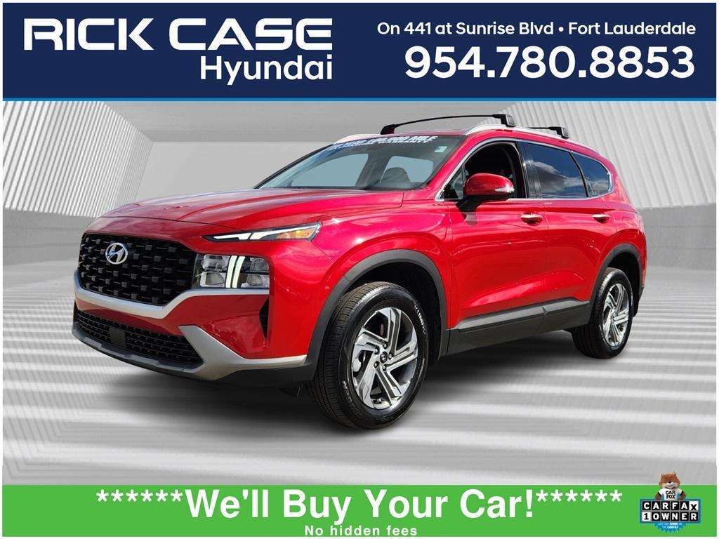 used 2023 Hyundai Santa Fe car, priced at $23,999