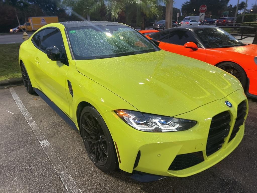 used 2024 BMW M4 car, priced at $81,999