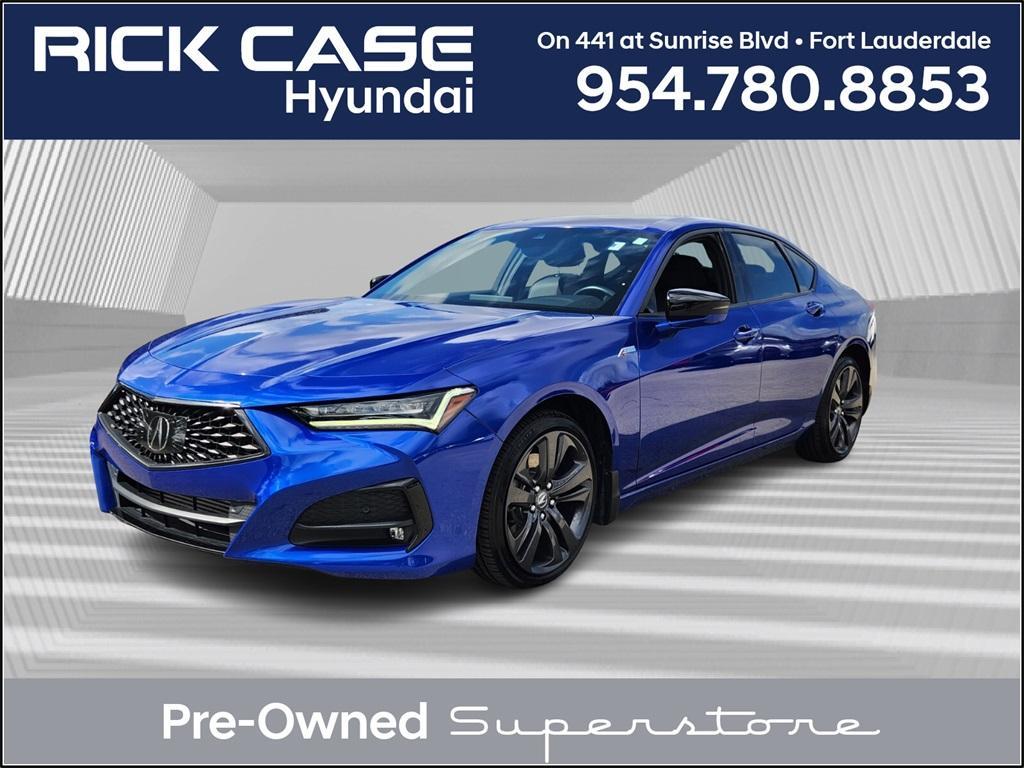 used 2021 Acura TLX car, priced at $27,499