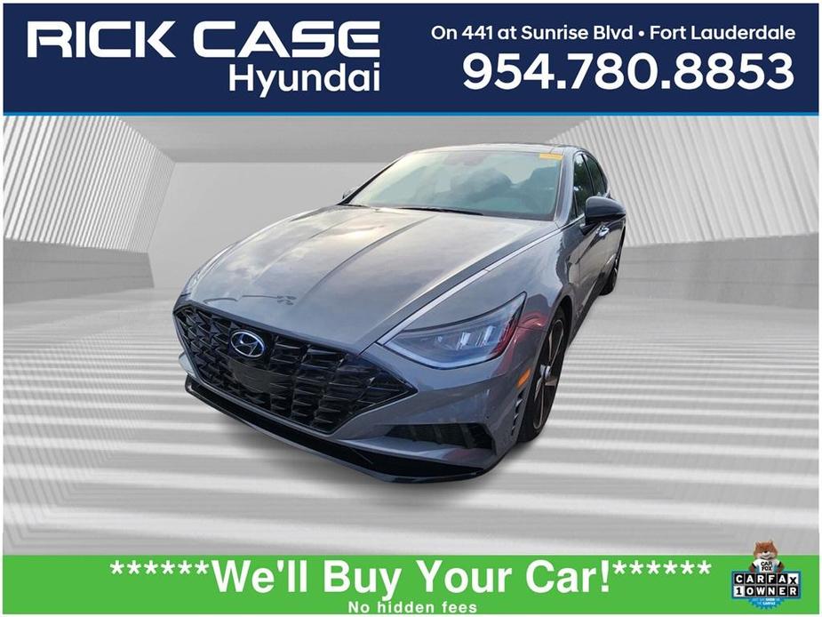 used 2022 Hyundai Sonata car, priced at $21,999