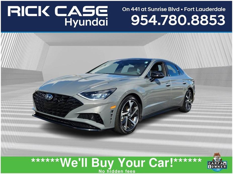 used 2022 Hyundai Sonata car, priced at $21,999