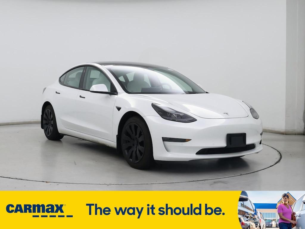 used 2022 Tesla Model 3 car, priced at $32,998