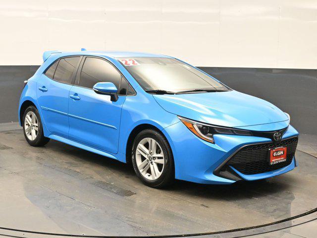 used 2022 Toyota Corolla Hatchback car, priced at $20,990