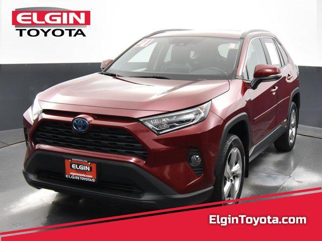 used 2021 Toyota RAV4 Hybrid car, priced at $33,790