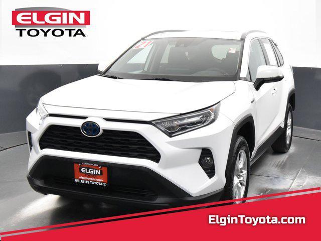 used 2021 Toyota RAV4 Hybrid car, priced at $22,990