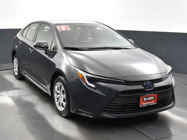 used 2023 Toyota Corolla Hybrid car, priced at $25,190