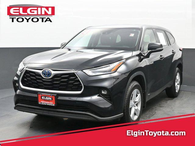 used 2021 Toyota Highlander Hybrid car, priced at $29,490