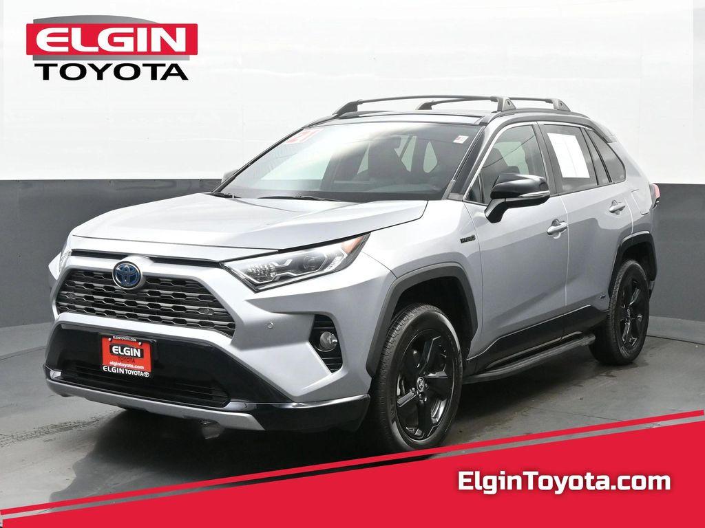 used 2021 Toyota RAV4 Hybrid car, priced at $29,490