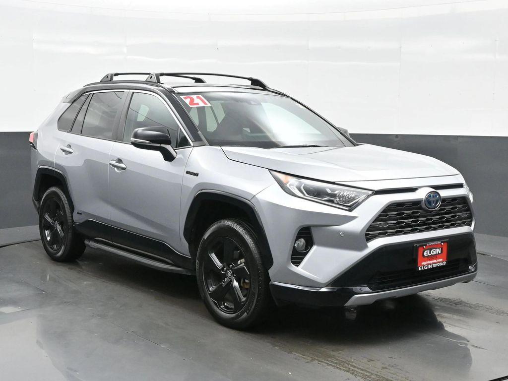 used 2021 Toyota RAV4 Hybrid car, priced at $29,490