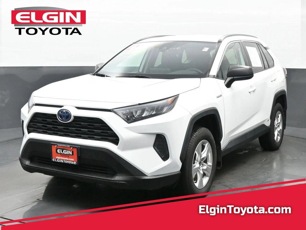 used 2021 Toyota RAV4 Hybrid car, priced at $23,490