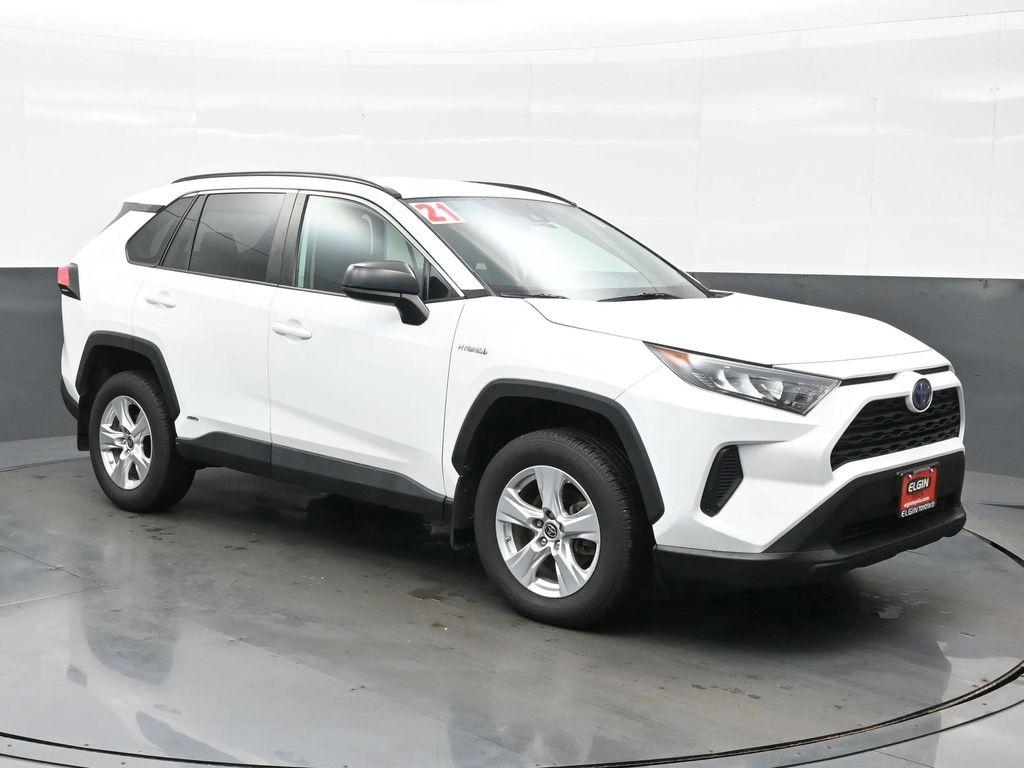 used 2021 Toyota RAV4 Hybrid car, priced at $23,490