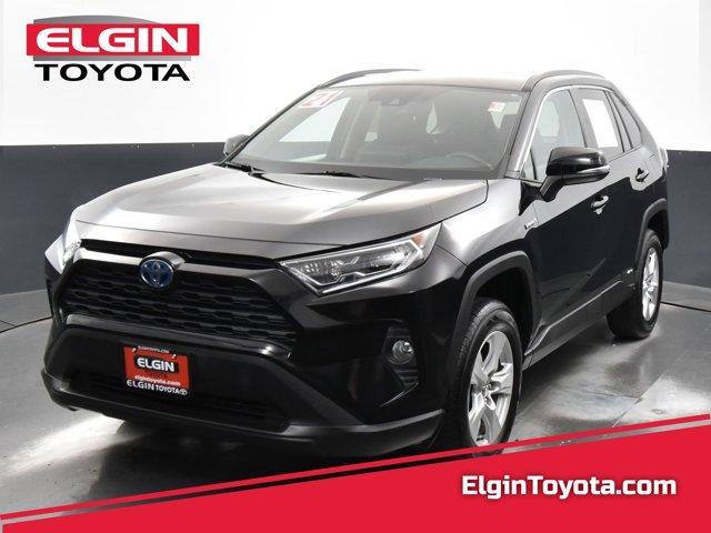 used 2021 Toyota RAV4 Hybrid car, priced at $30,990