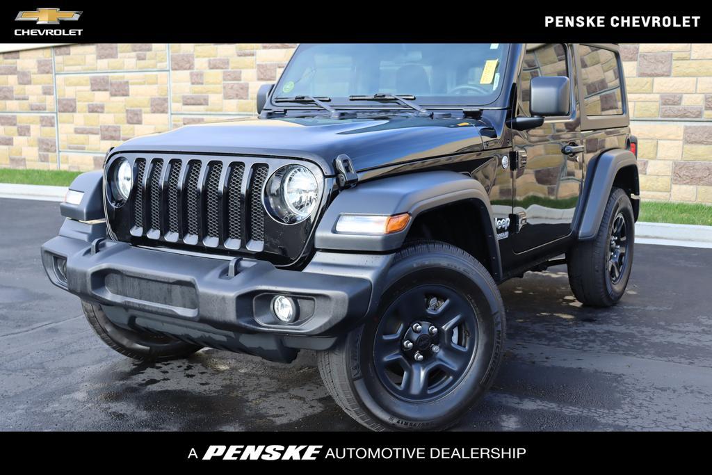 used 2020 Jeep Wrangler car, priced at $27,223