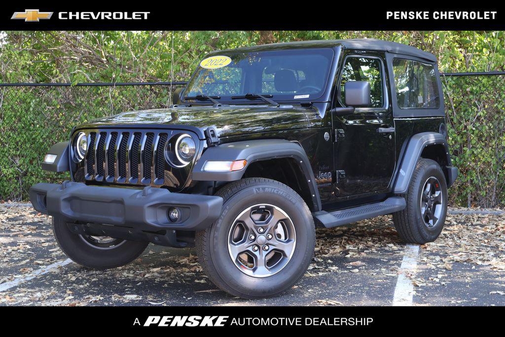 used 2022 Jeep Wrangler car, priced at $27,104
