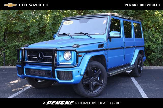used 2018 Mercedes-Benz AMG G 63 car, priced at $73,494