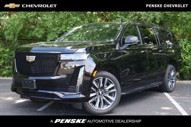 used 2024 Cadillac Escalade ESV car, priced at $84,491