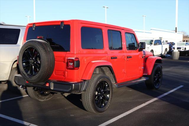 used 2021 Jeep Wrangler Unlimited 4xe car, priced at $32,381