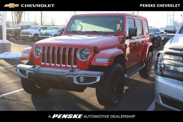 used 2021 Jeep Wrangler Unlimited 4xe car, priced at $32,381