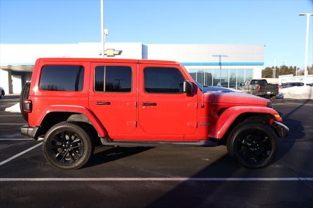 used 2021 Jeep Wrangler Unlimited 4xe car, priced at $32,381