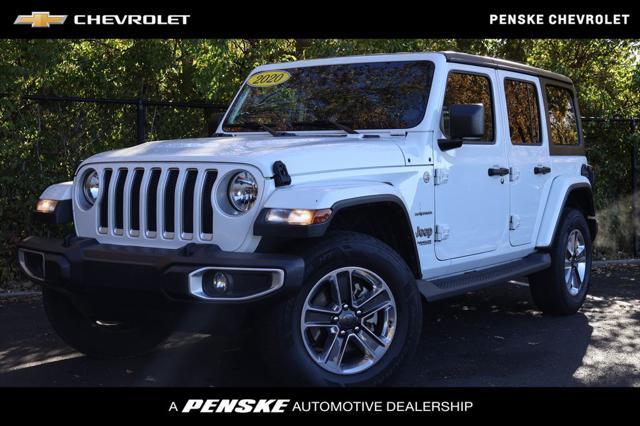 used 2020 Jeep Wrangler Unlimited car, priced at $25,385