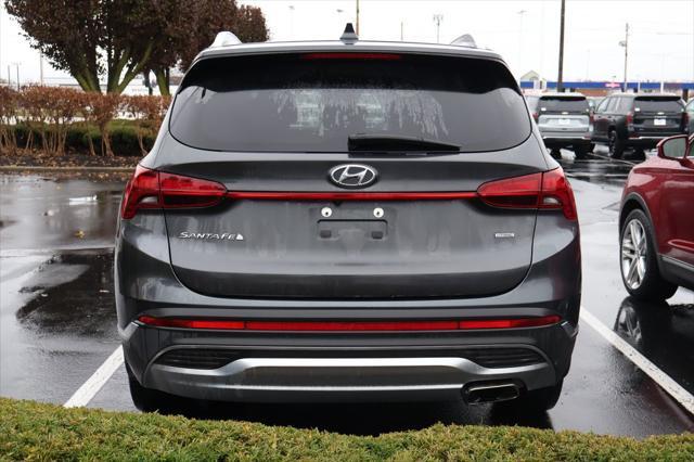 used 2021 Hyundai Santa Fe car, priced at $21,981