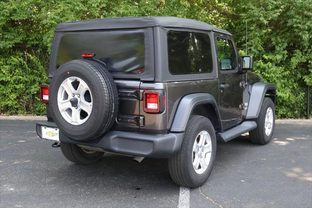used 2018 Jeep Wrangler car, priced at $19,103