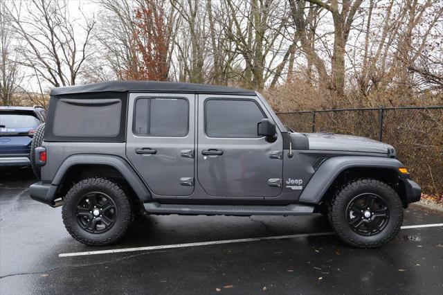 used 2018 Jeep Wrangler Unlimited car, priced at $21,534