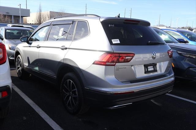 used 2021 Volkswagen Tiguan car, priced at $20,481