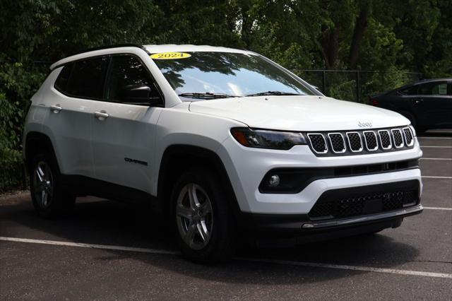 used 2024 Jeep Compass car, priced at $23,982