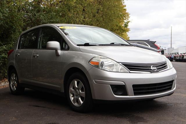 used 2012 Nissan Versa car, priced at $5,624