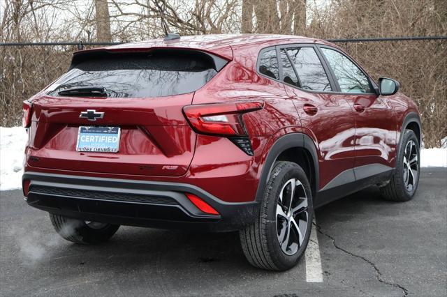 used 2024 Chevrolet Trax car, priced at $20,765