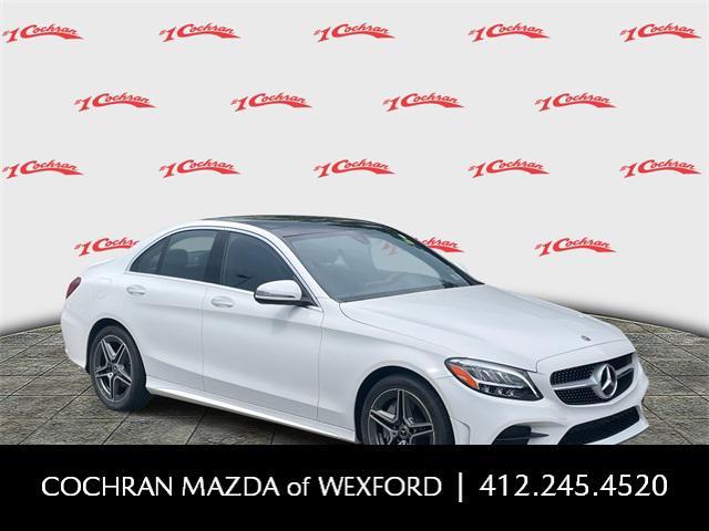 used 2020 Mercedes-Benz C-Class car, priced at $26,276
