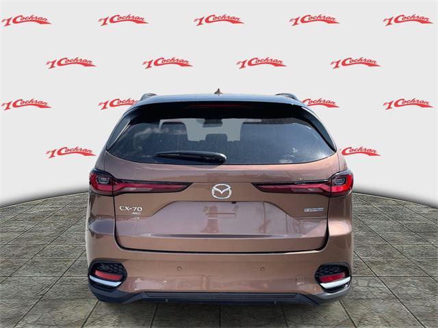 new 2025 Mazda CX-70 PHEV car, priced at $55,153