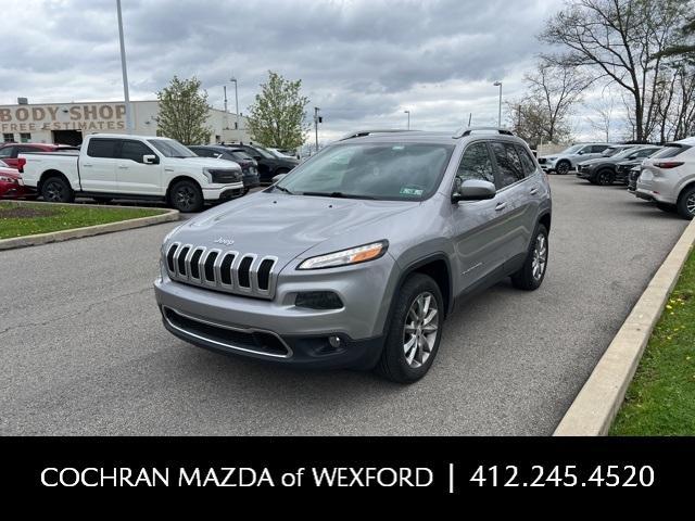 used 2018 Jeep Cherokee car, priced at $17,471