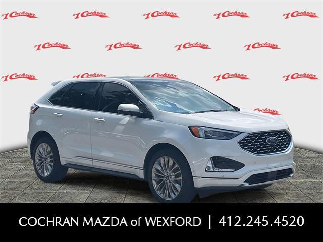 used 2021 Ford Edge car, priced at $21,212