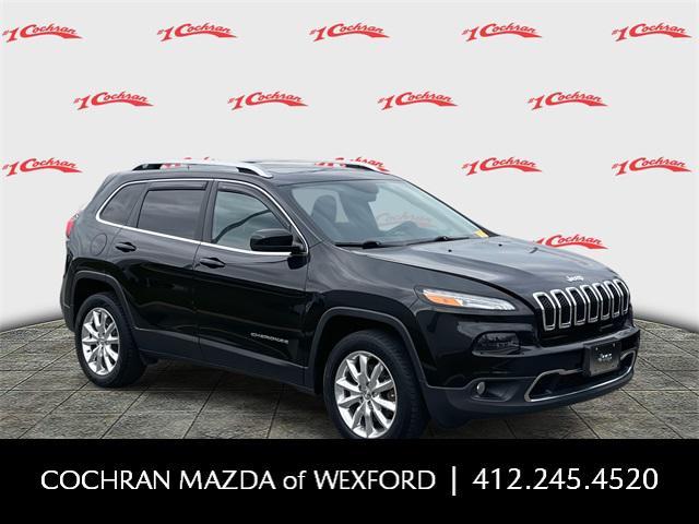 used 2016 Jeep Cherokee car, priced at $13,579