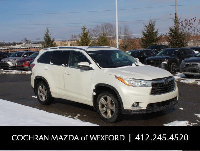 used 2016 Toyota Highlander car, priced at $25,989