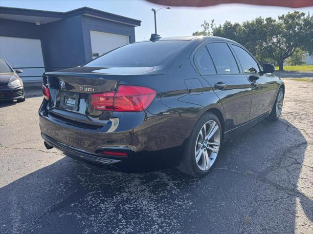 used 2018 BMW 330 car, priced at $19,995