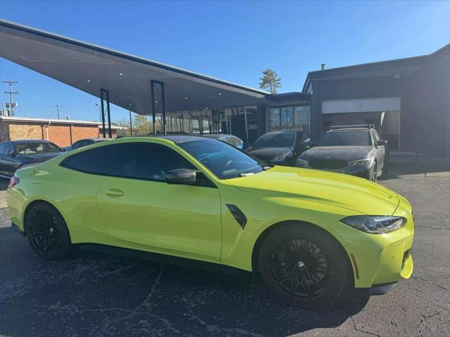 used 2022 BMW M4 car, priced at $79,995