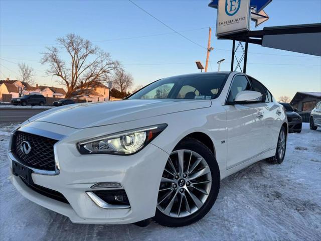 used 2018 INFINITI Q50 car, priced at $20,895