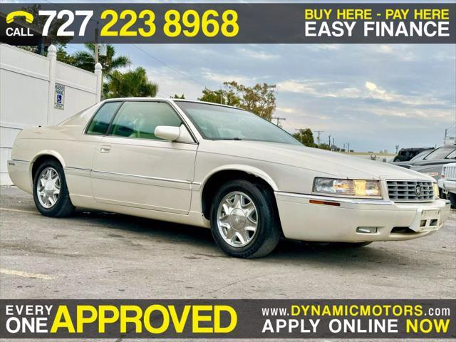 used 2002 Cadillac Eldorado car, priced at $9,995